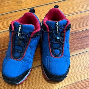 Columbia kids waterproof shoes, size13